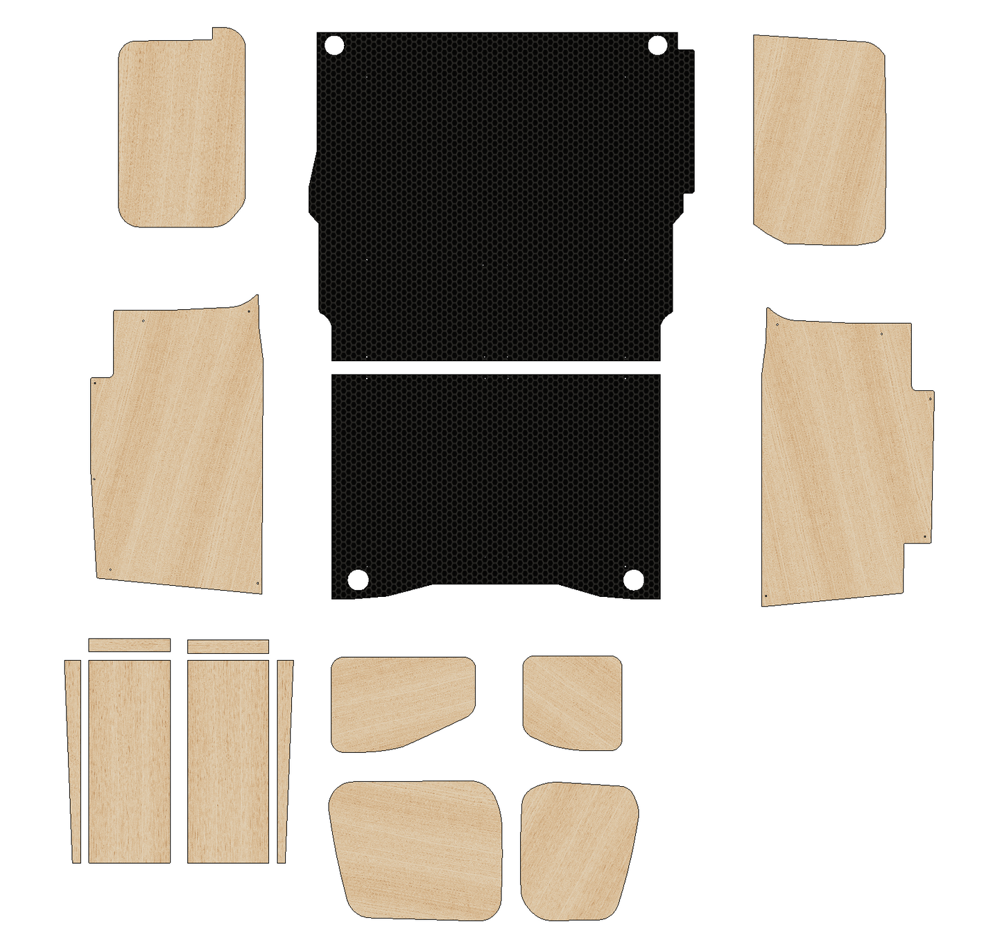 Toyota ProAce  City 2019 - Present  - Full Ply Lining Kit