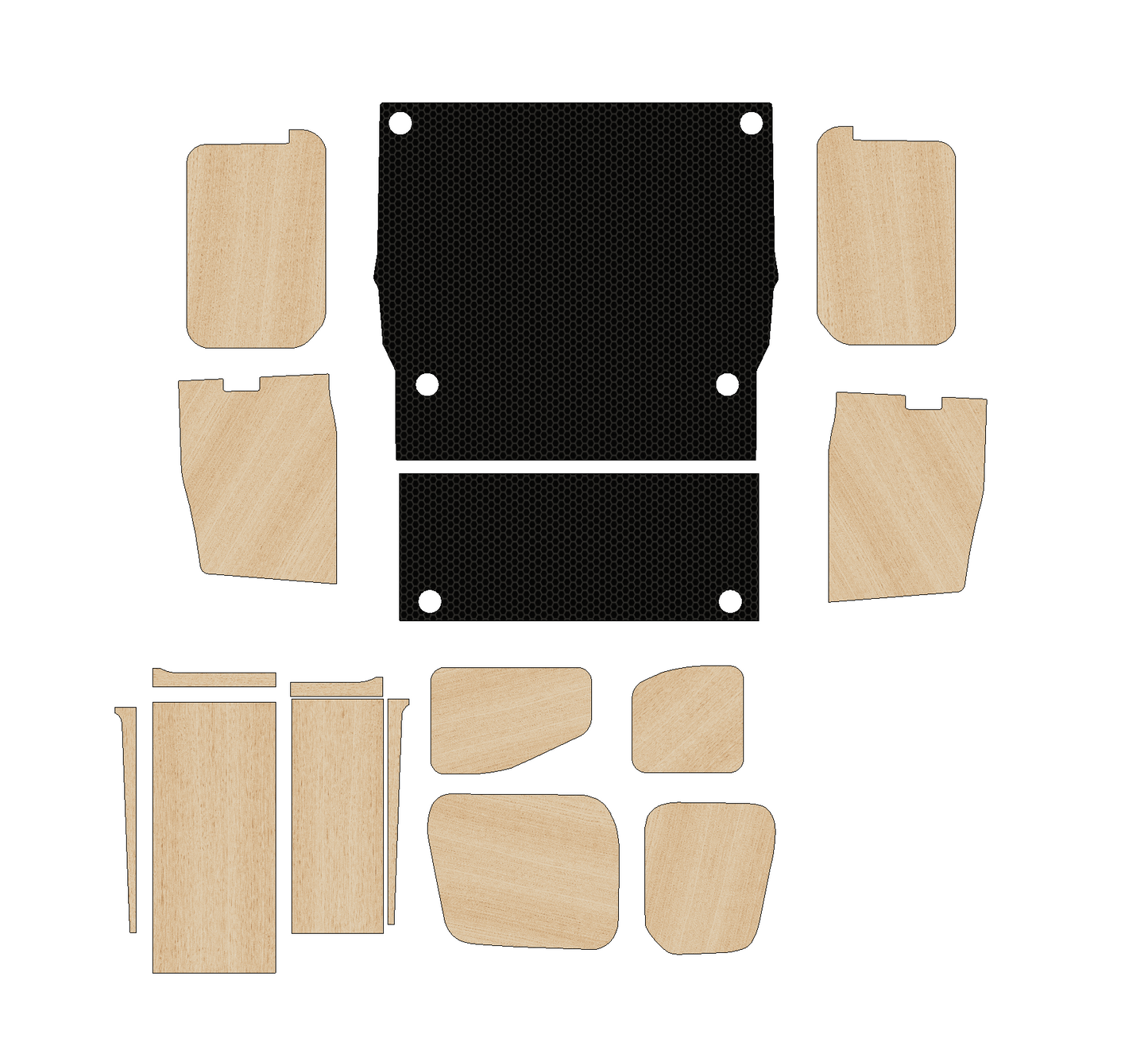 Toyota ProAce  City 2019 - Present  - Full Ply Lining Kit