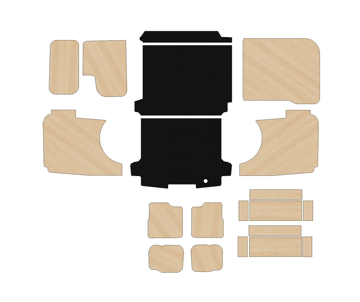 Ford Transit Custom 2023 - Present- Full Ply Lining Kit