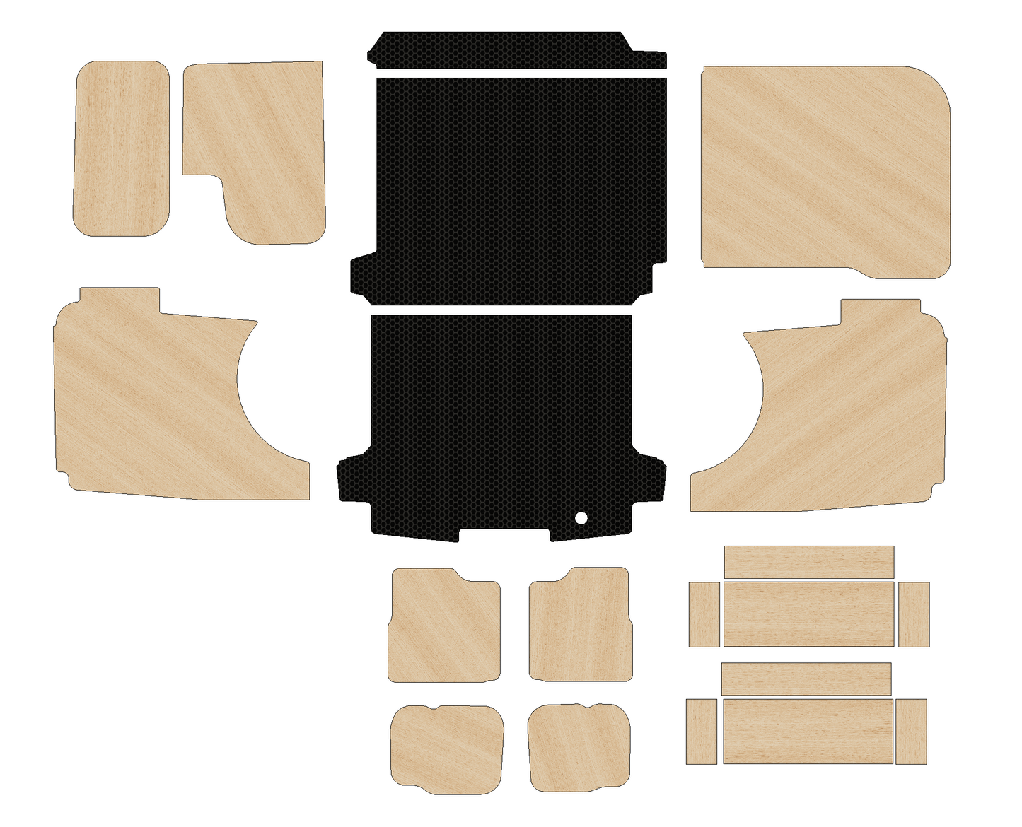 Ford Transit Custom 2023 - Present- Full Ply Lining Kit