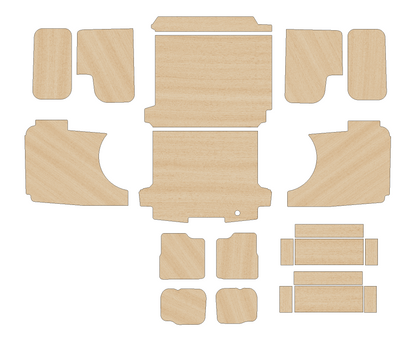 Ford Transit Custom 2023 - Present- Full Ply Lining Kit