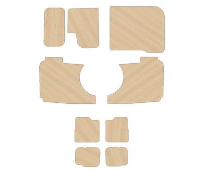 Volkswagen Transporter T7 2025 - Present  - Full Ply Lining Kit