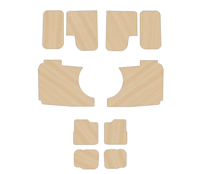 Volkswagen Transporter T7 2025 - Present  - Full Ply Lining Kit