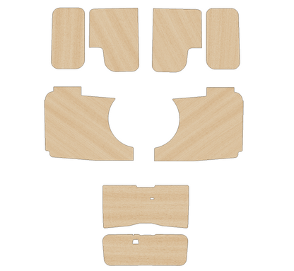 Volkswagen Transporter T7 2025 - Present  - Full Ply Lining Kit