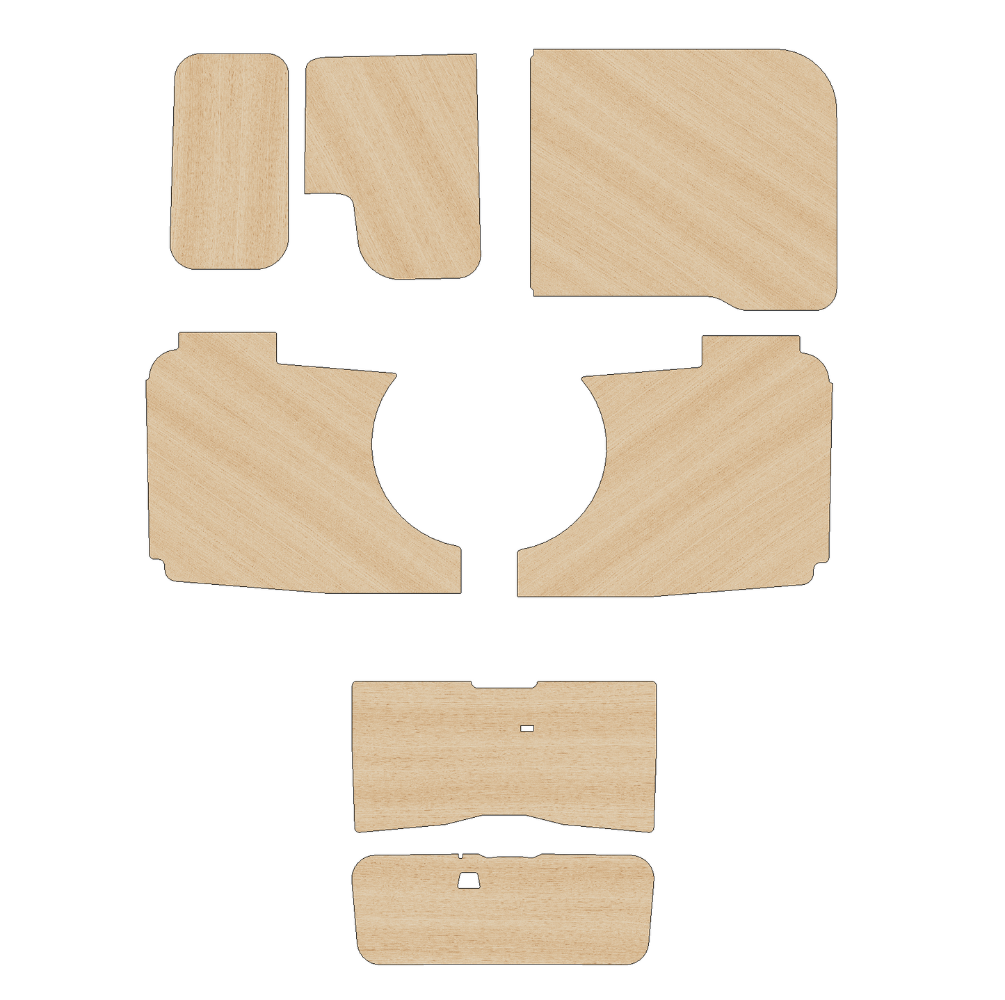 Volkswagen Transporter T7 2025 - Present  - Full Ply Lining Kit
