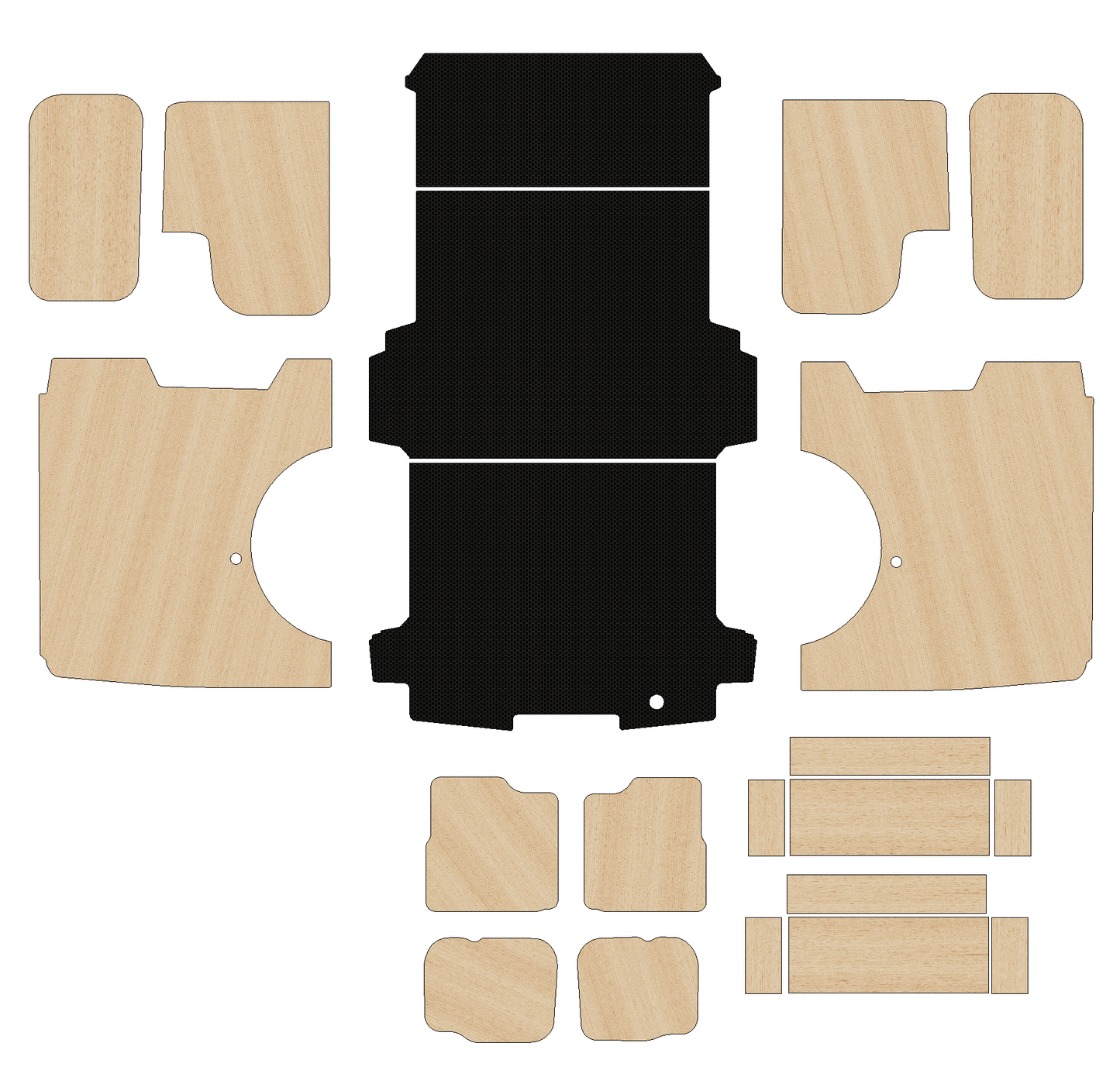 Ford Transit Custom 2023 - Present- Full Ply Lining Kit