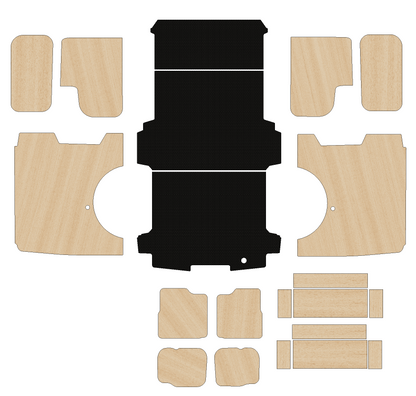 Ford Transit Custom 2023 - Present- Full Ply Lining Kit