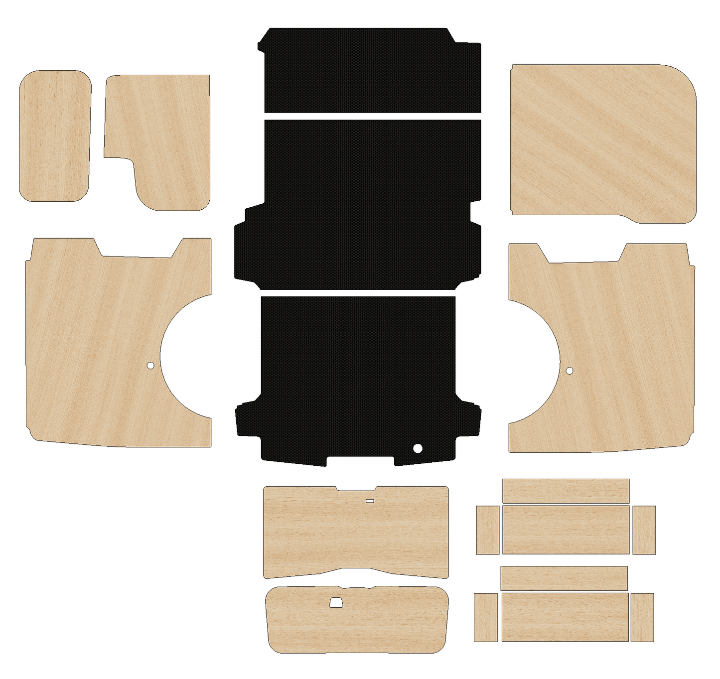 Ford Transit Custom 2023 - Present- Full Ply Lining Kit