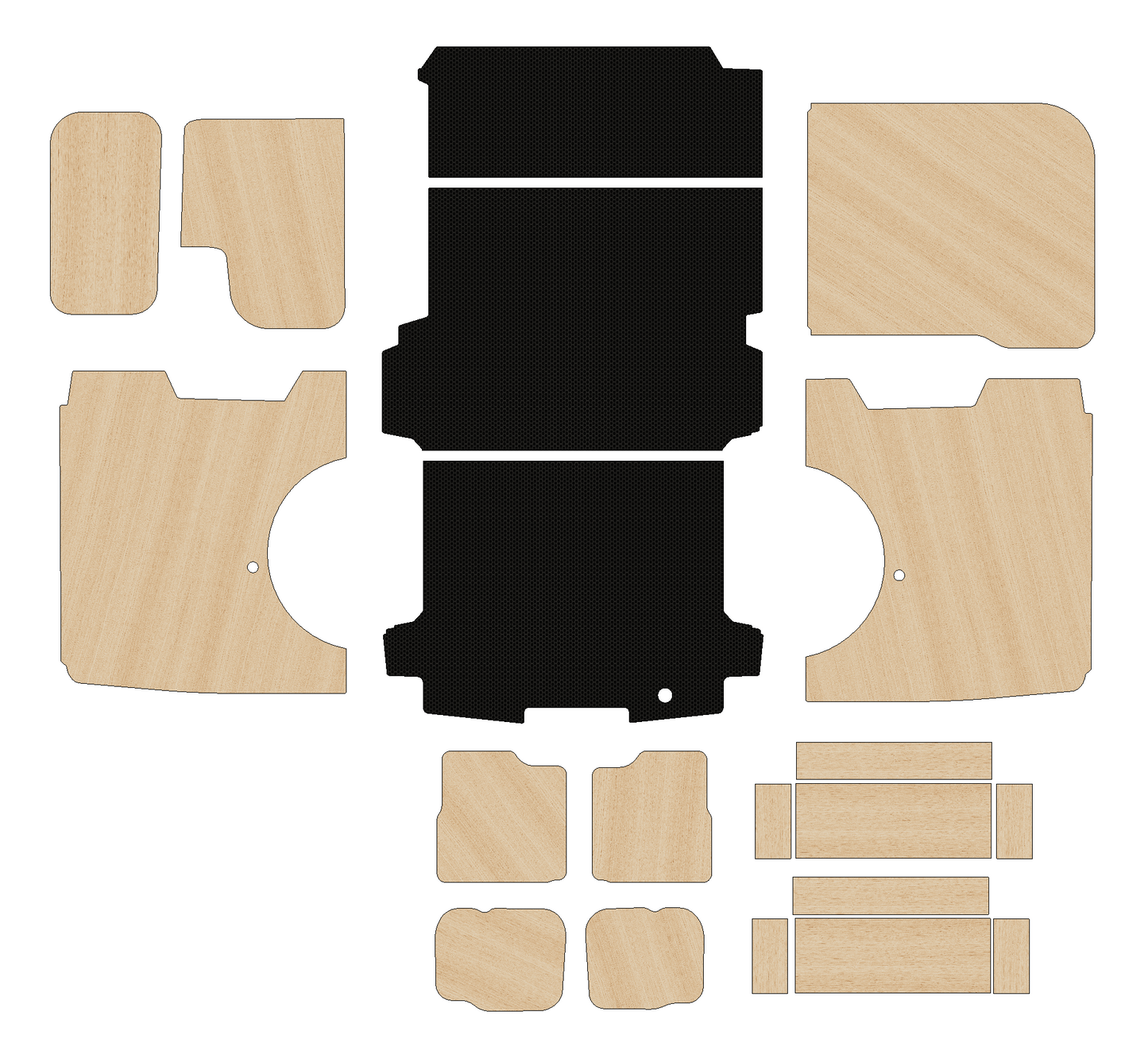 Ford Transit Custom 2023 - Present- Full Ply Lining Kit