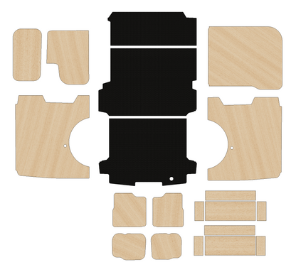 Ford Transit Custom 2023 - Present- Full Ply Lining Kit