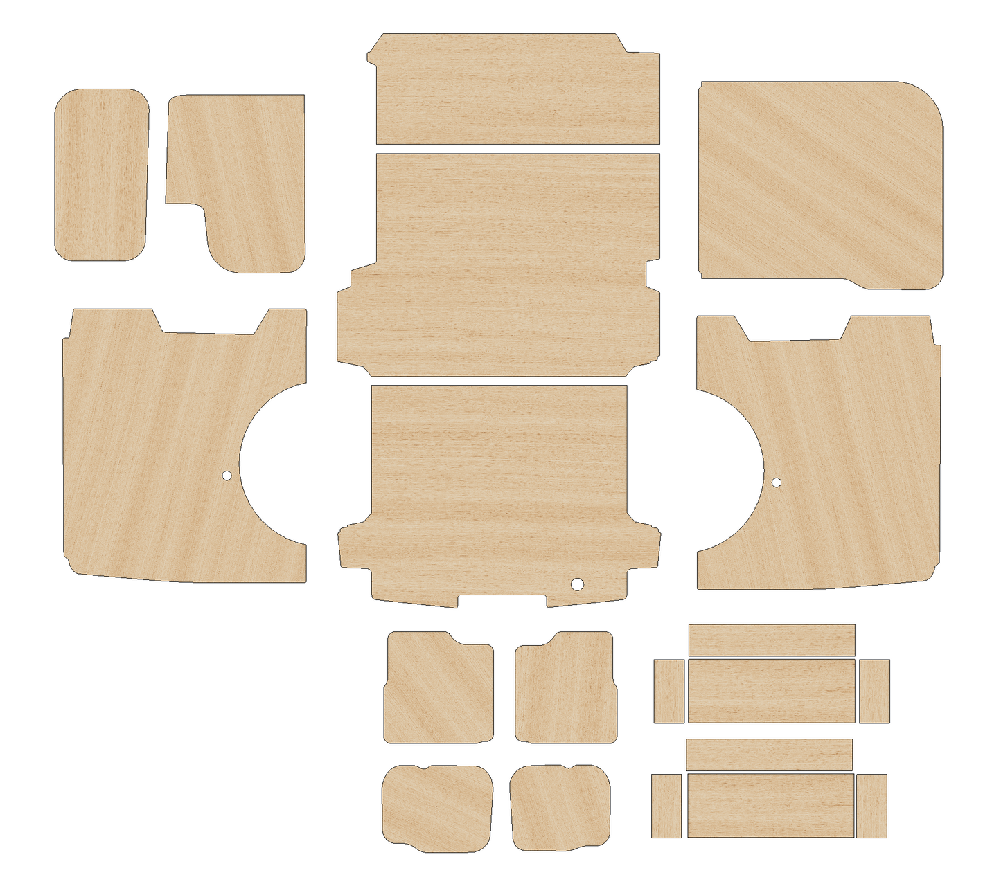 Volkswagen Transporter T7 2025 - Present  - Full Ply Lining Kit
