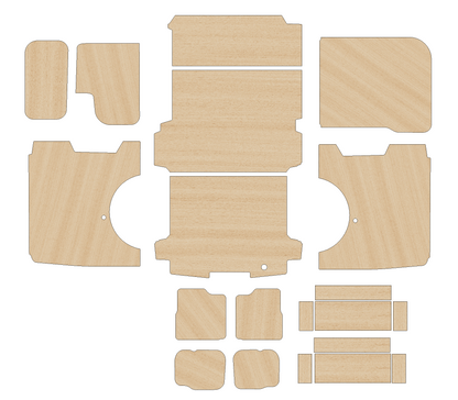 Volkswagen Transporter T7 2025 - Present  - Full Ply Lining Kit