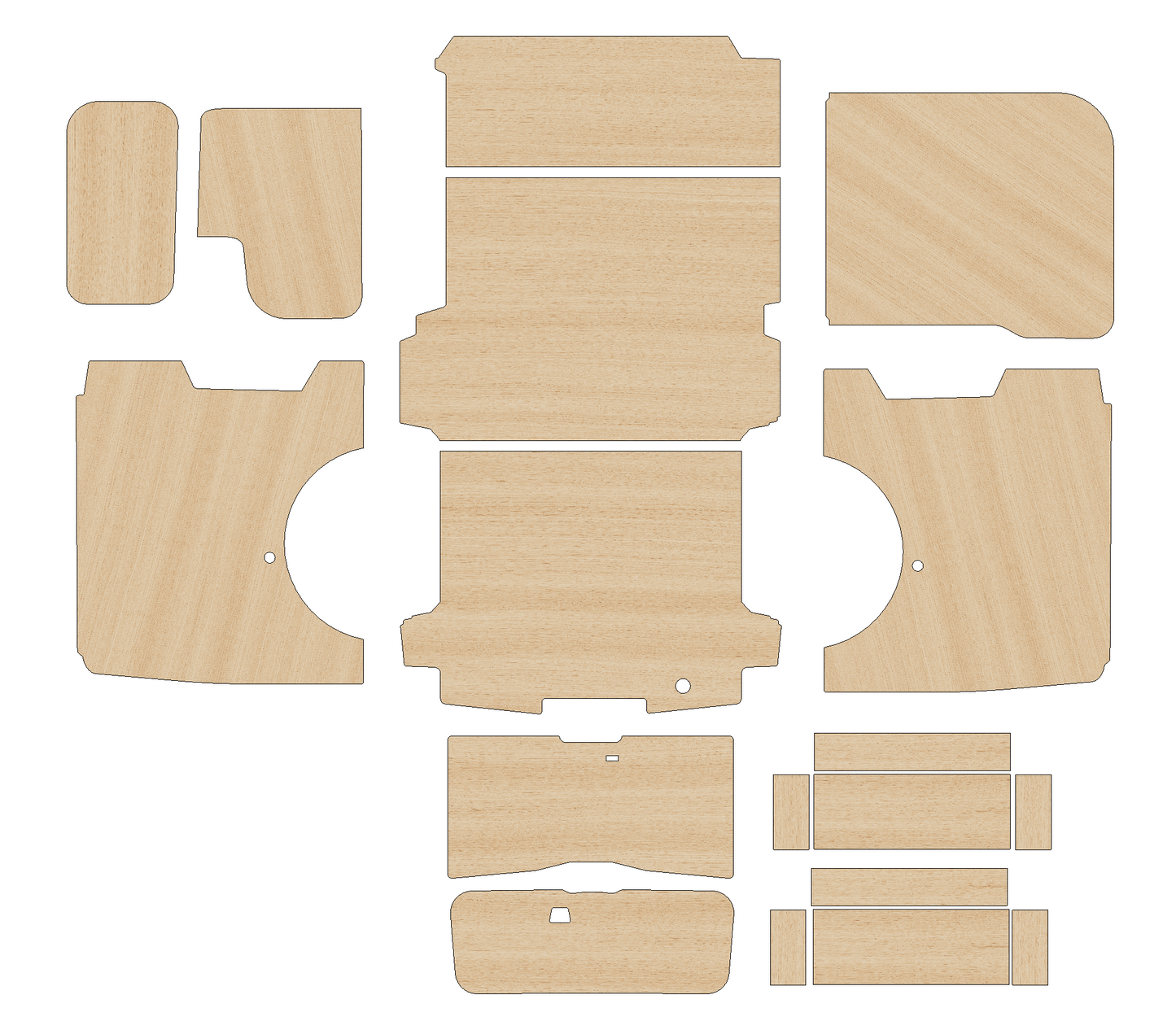 Volkswagen Transporter T7 2025 - Present  - Full Ply Lining Kit