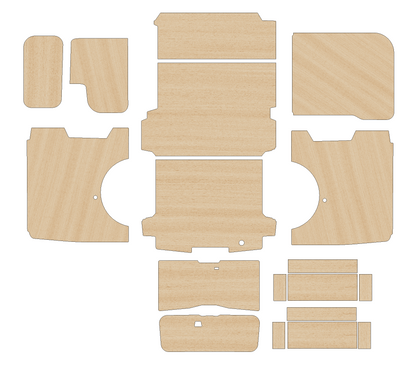 Volkswagen Transporter T7 2025 - Present  - Full Ply Lining Kit