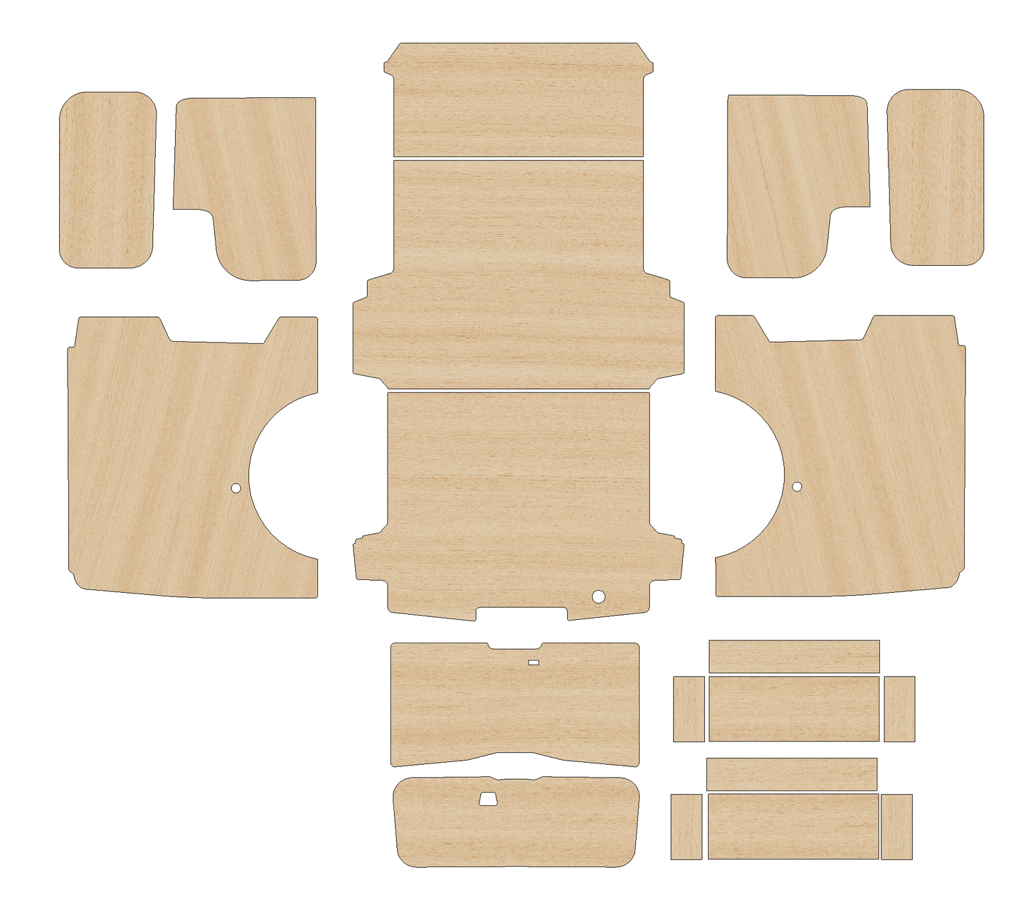 Volkswagen Transporter T7 2025 - Present  - Full Ply Lining Kit