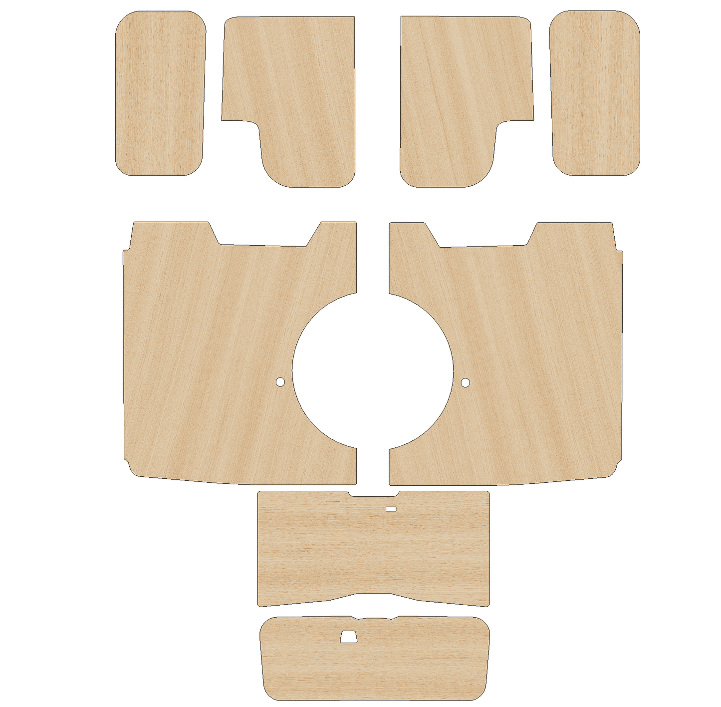 Volkswagen Transporter T7 2025 - Present  - Full Ply Lining Kit