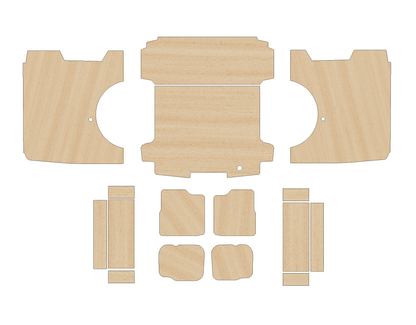 Ford Transit Custom Double Cab (DCIV - Crew Cab) 2023 - Present  - Full Ply Lining Kit