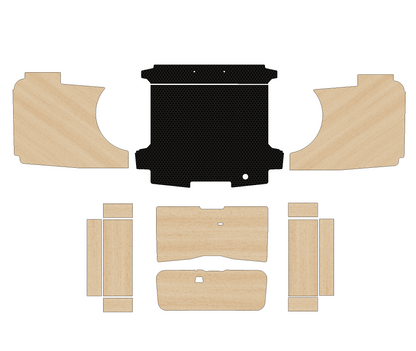 Ford Transit Custom Double Cab (DCIV - Crew Cab) 2023 - Present  - Full Ply Lining Kit