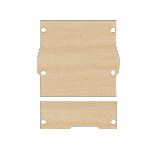 Citroen Berlingo 2008-2018 SWB  Two Sliding Door - Floor Ply Lining Kit