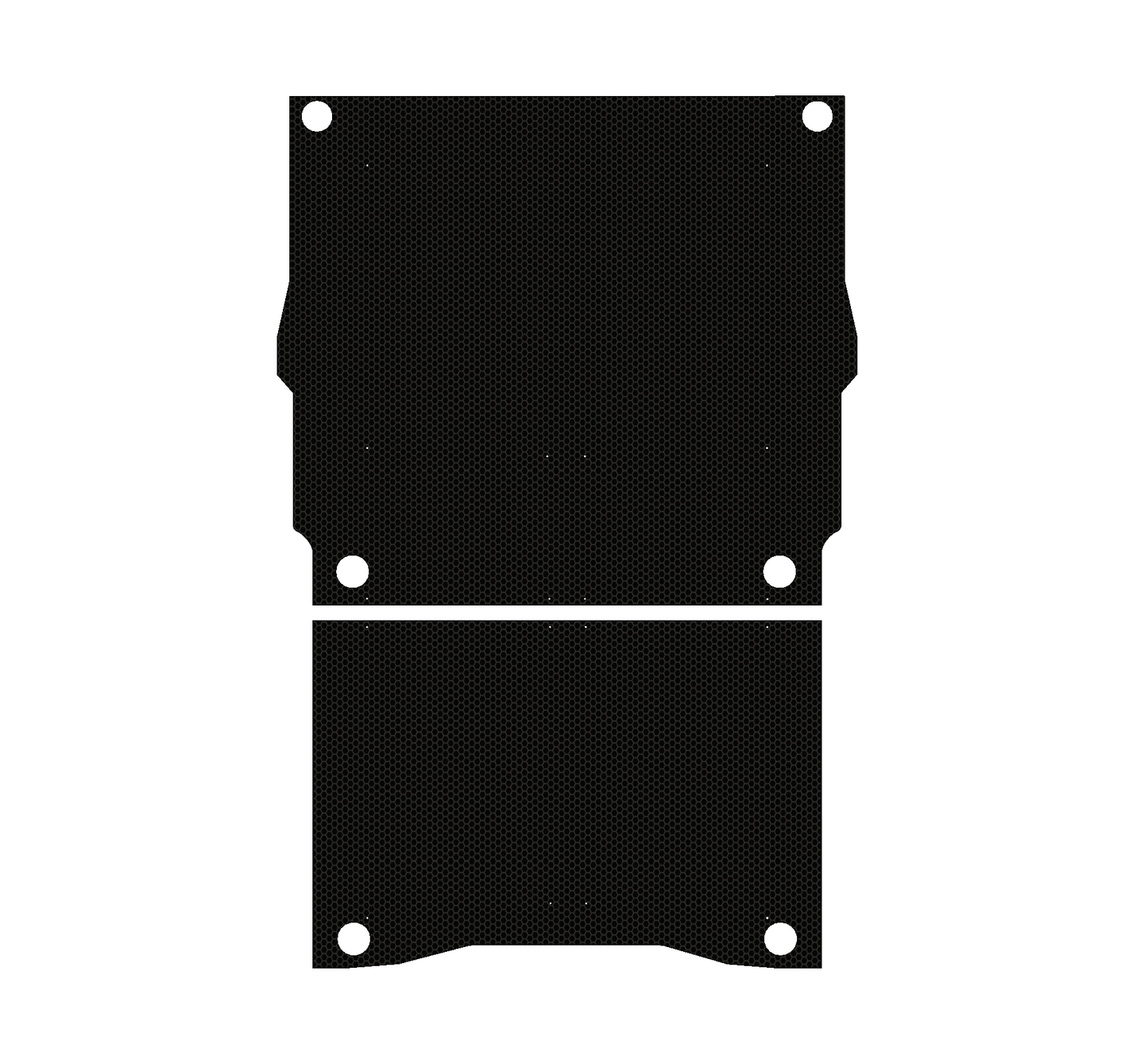 Toyota ProAce  City 2019-Present | LWB |  Two Sliding Door | Birch Phenolic Floor  Ply Lining Kit
