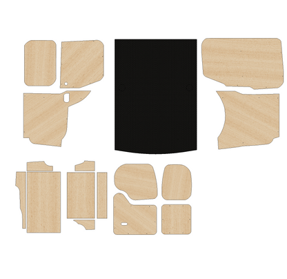 Ford Transit Connect 2021 - Present - Full Ply Lining Kit