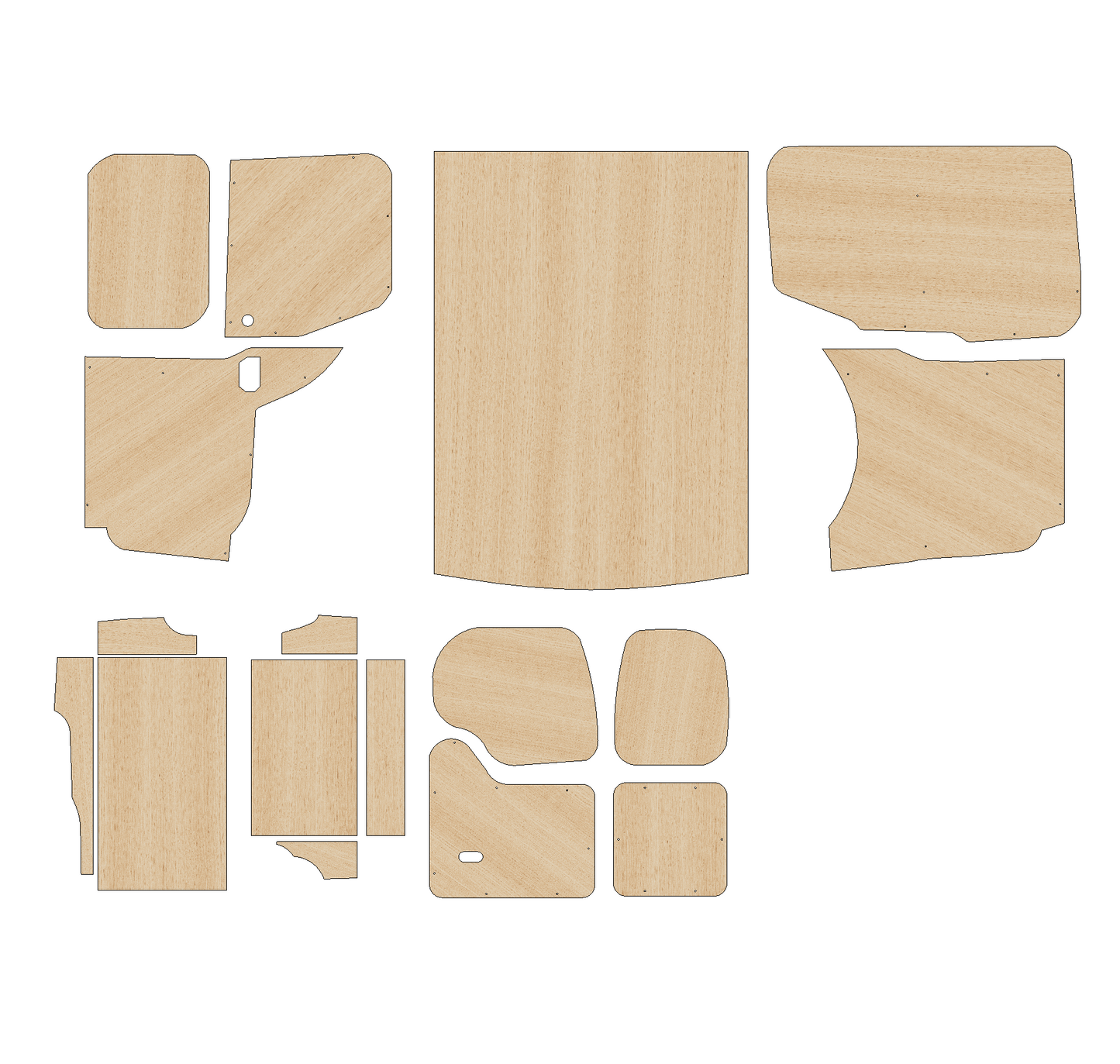 Ford Transit Connect 2021 - Present - Full Ply Lining Kit