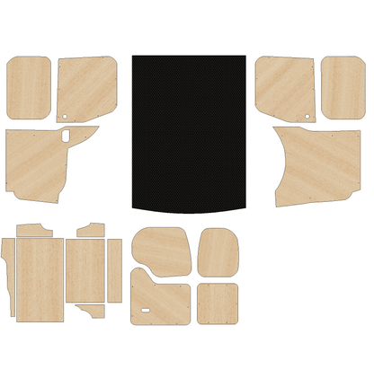 Ford Transit Connect 2021 - Present - Full Ply Lining Kit