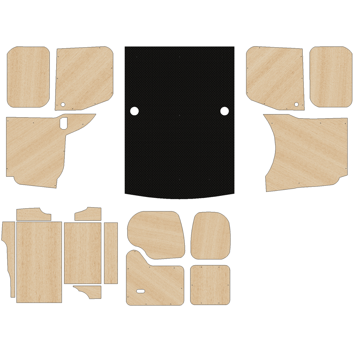 Ford Transit Connect 2021 - Present - Full Ply Lining Kit