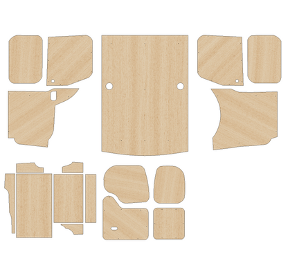 Ford Transit Connect 2021 - Present - Full Ply Lining Kit