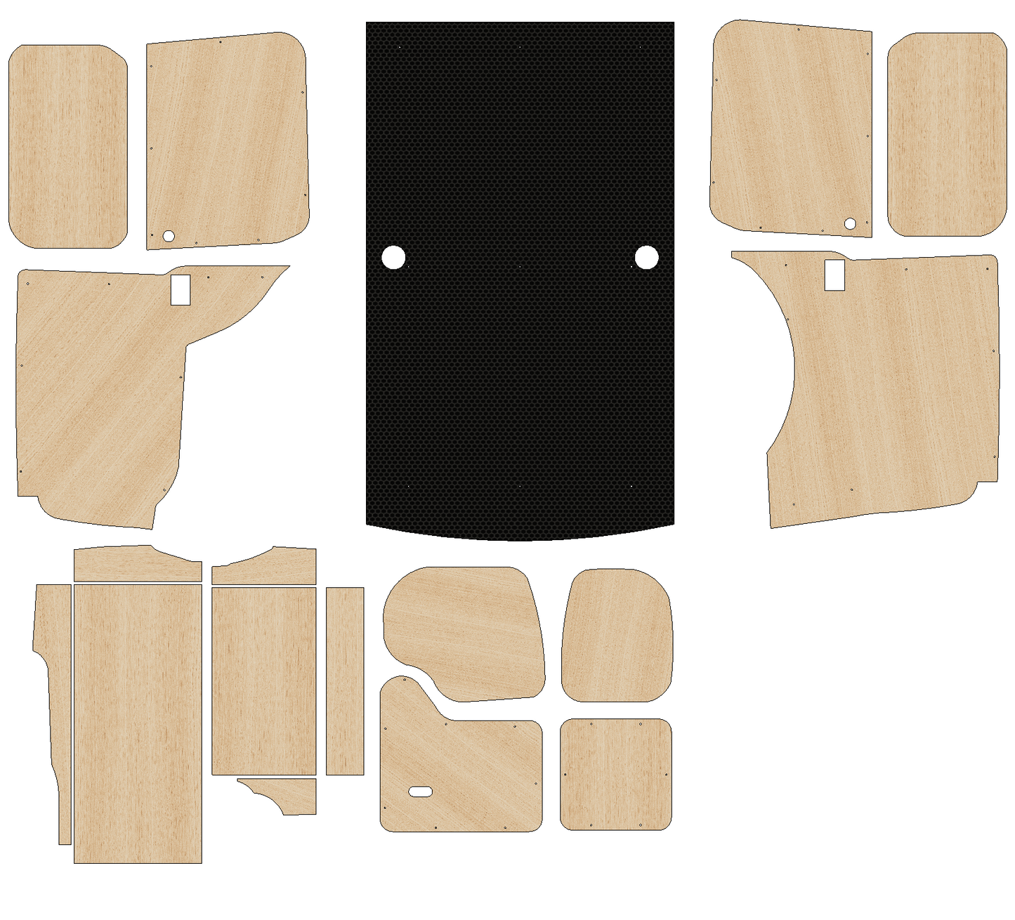 Ford Transit Connect 2021 - Present - Full Ply Lining Kit