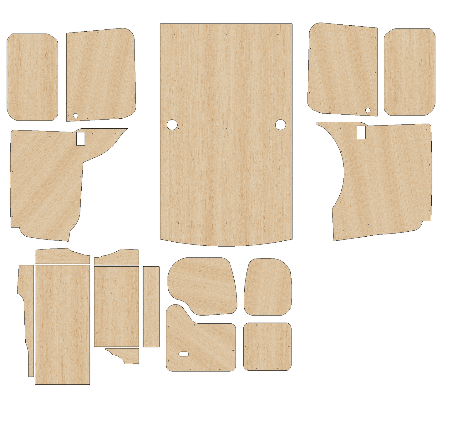 Ford Transit Connect 2021 - Present - Full Ply Lining Kit