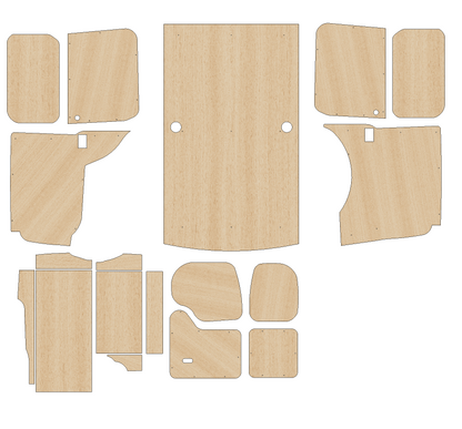 Ford Transit Connect 2021 - Present - Full Ply Lining Kit