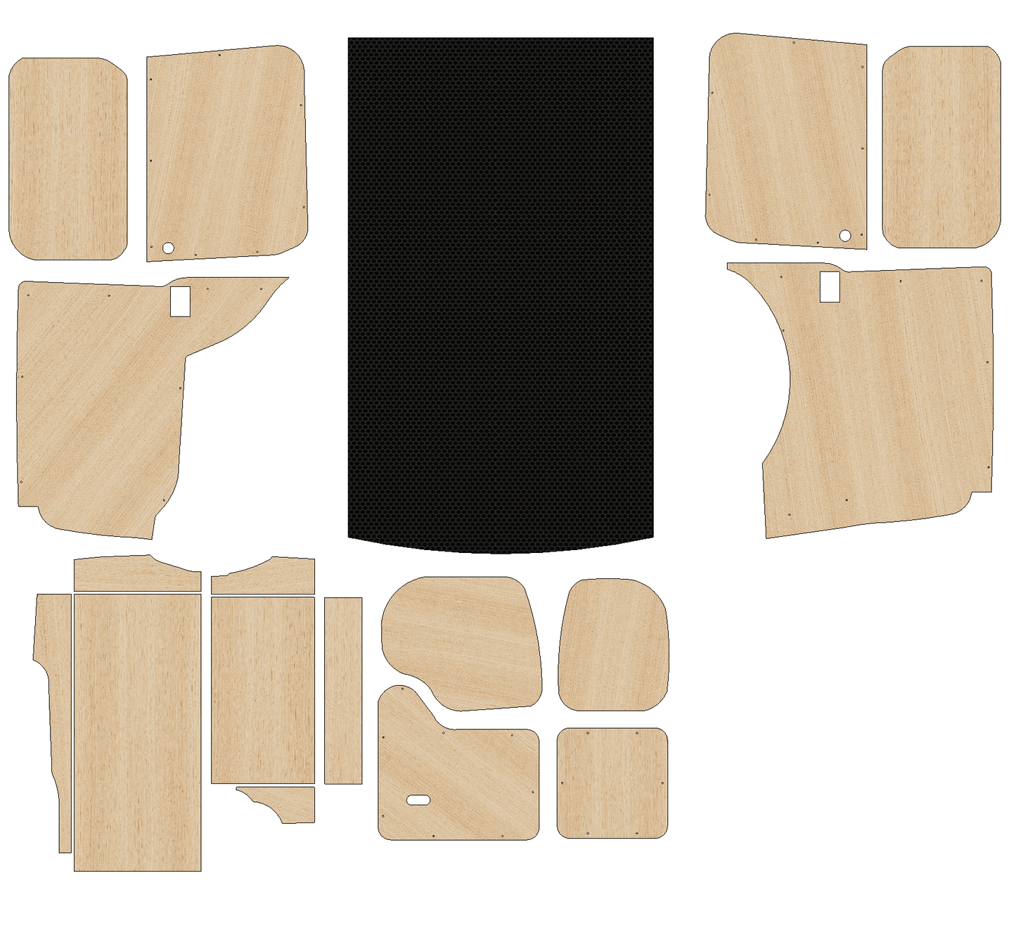 Ford Transit Connect 2021 - Present - Full Ply Lining Kit
