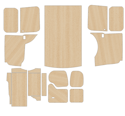 Ford Transit Connect 2021 - Present - Full Ply Lining Kit