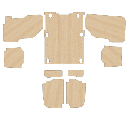 Ford Transit Connect 2014-2021 - Full Ply Lining Kit
