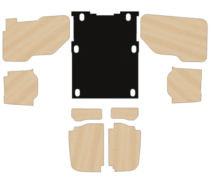 Ford Transit Connect 2014-2021 - Full Ply Lining Kit