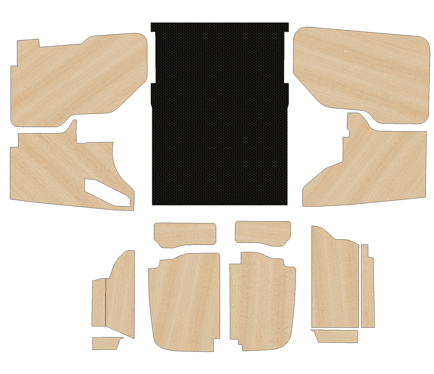 Ford Transit Connect 2014-2021 - Full Ply Lining Kit