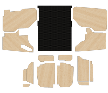 Ford Transit Connect 2014-2021 - Full Ply Lining Kit