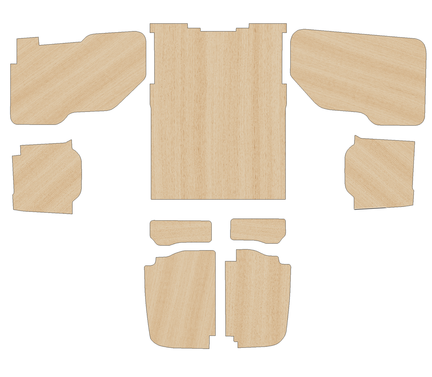 Ford Transit Connect 2014-2021 - Full Ply Lining Kit