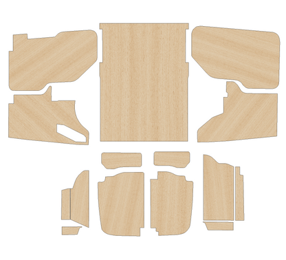Ford Transit Connect 2014-2021 - Full Ply Lining Kit