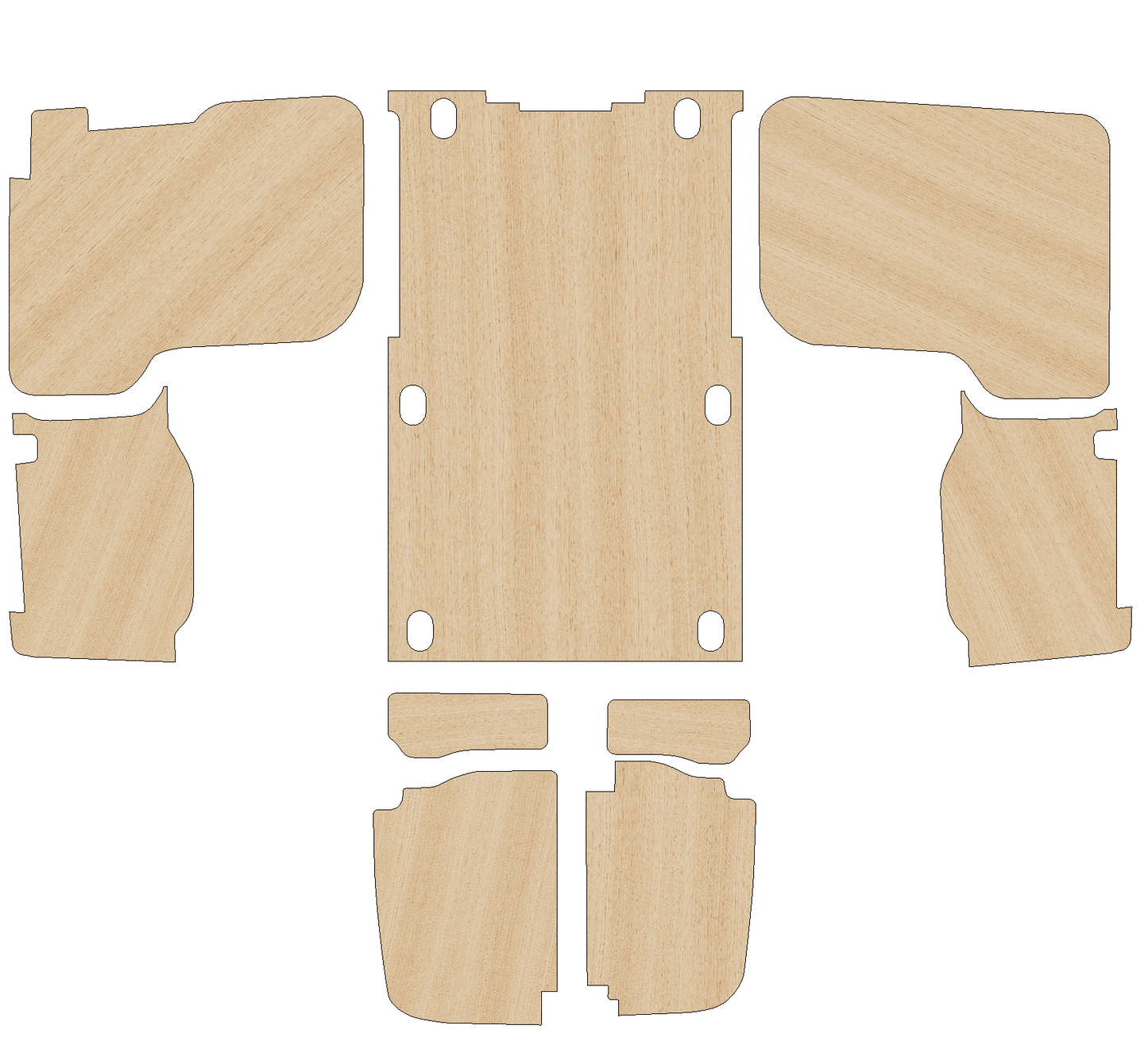 Ford Transit Connect 2014-2021 - Full Ply Lining Kit