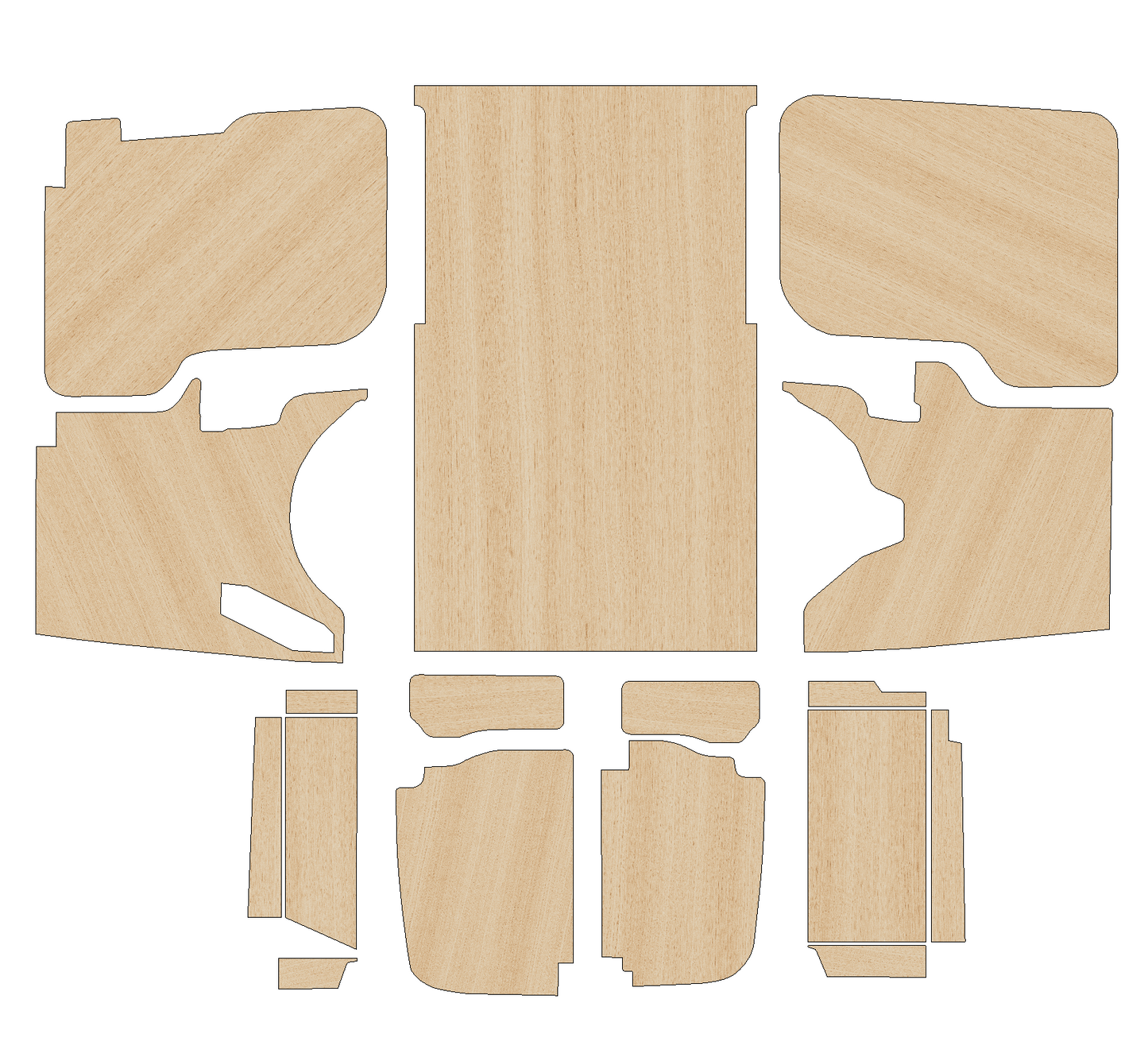 Ford Transit Connect 2014-2021 - Full Ply Lining Kit