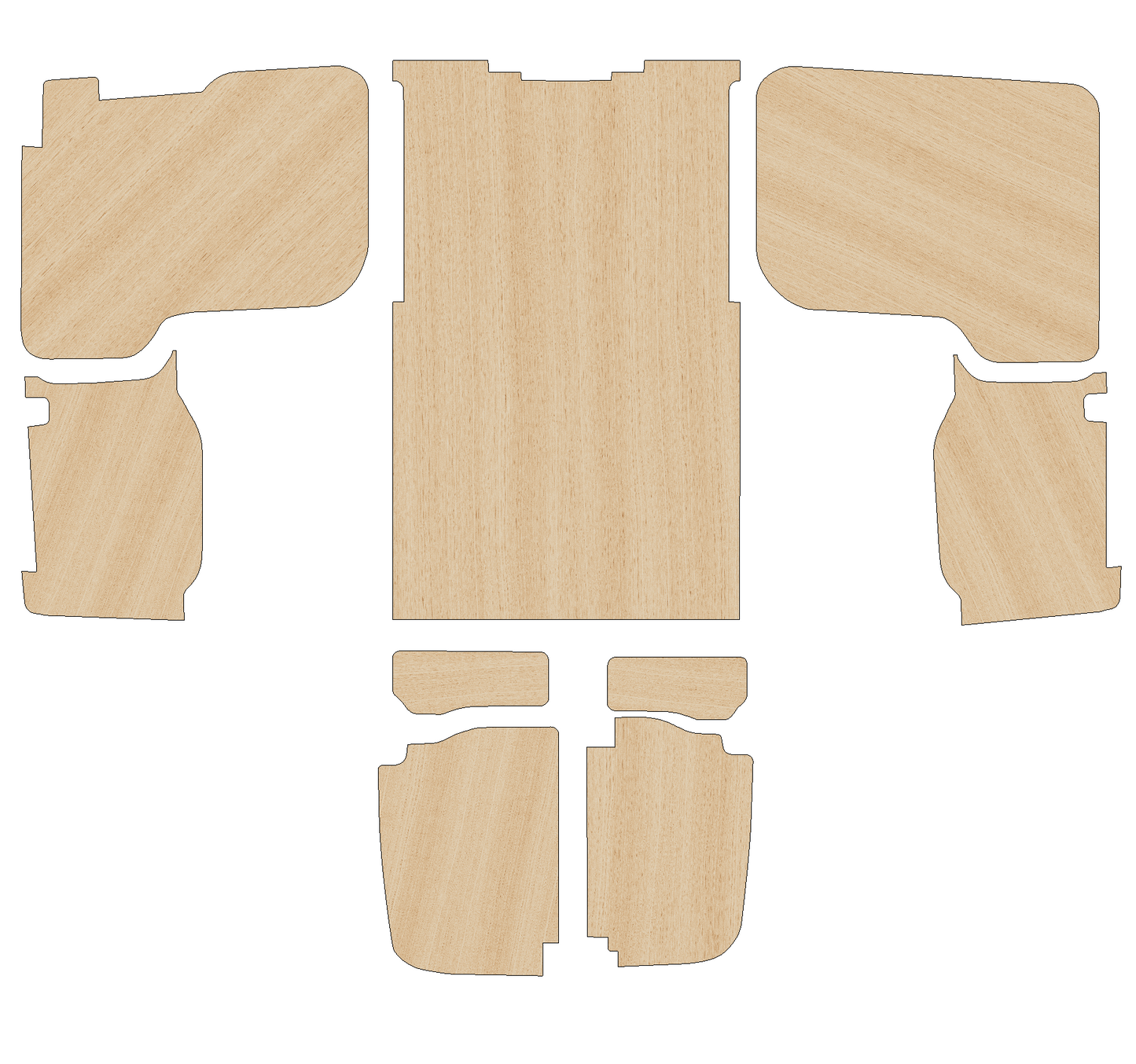 Ford Transit Connect 2014-2021 - Full Ply Lining Kit