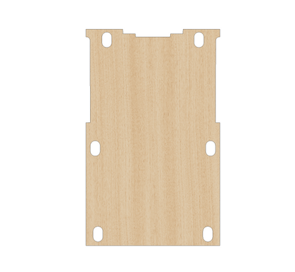 Ford Transit Connect 2014-2021 LWB Trend or Limited Single Sliding Door- Floor Ply Lining Kit