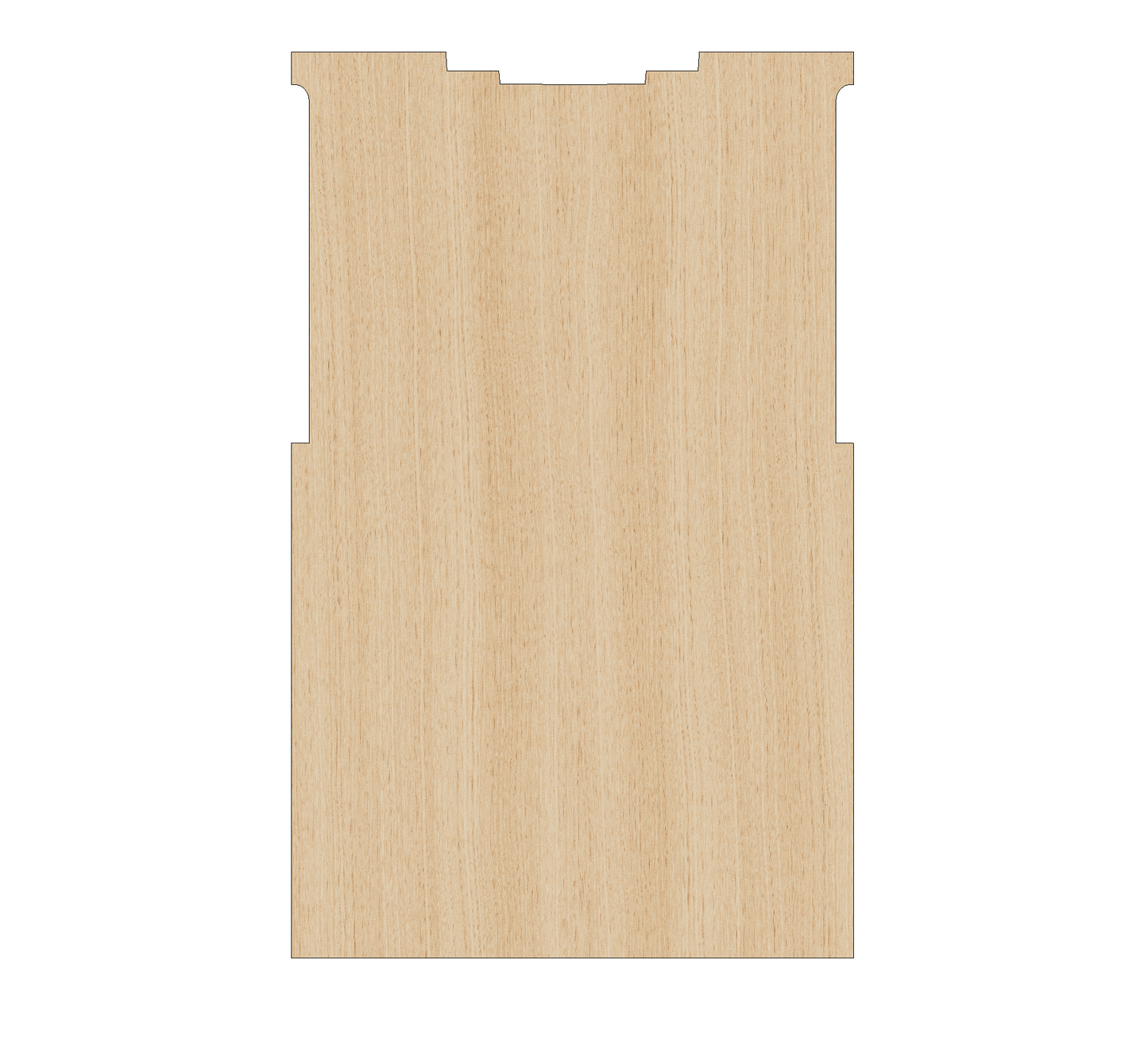 Ford Transit Connect 2014-2021 LWB Trend or Limited Single Sliding Door- Floor Ply Lining Kit