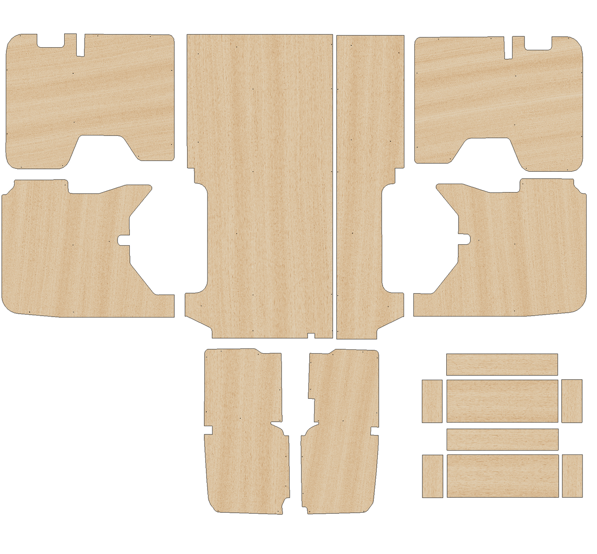 Ford Transit Custom 2013-2023  - Full Ply Lining Kit