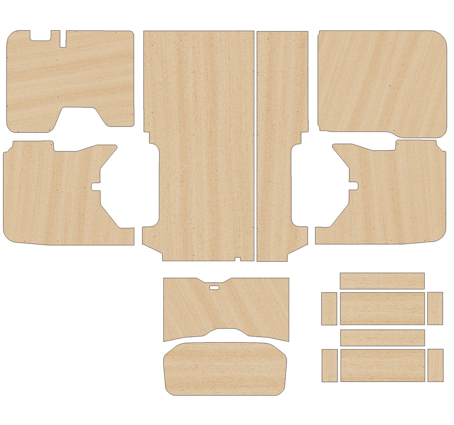 Ford Transit Custom 2013-2023  - Full Ply Lining Kit
