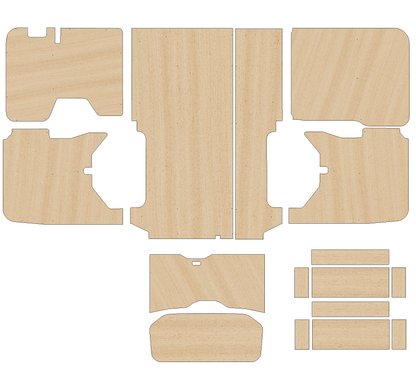 Ford Transit Custom 2013-2023  - Full Ply Lining Kit