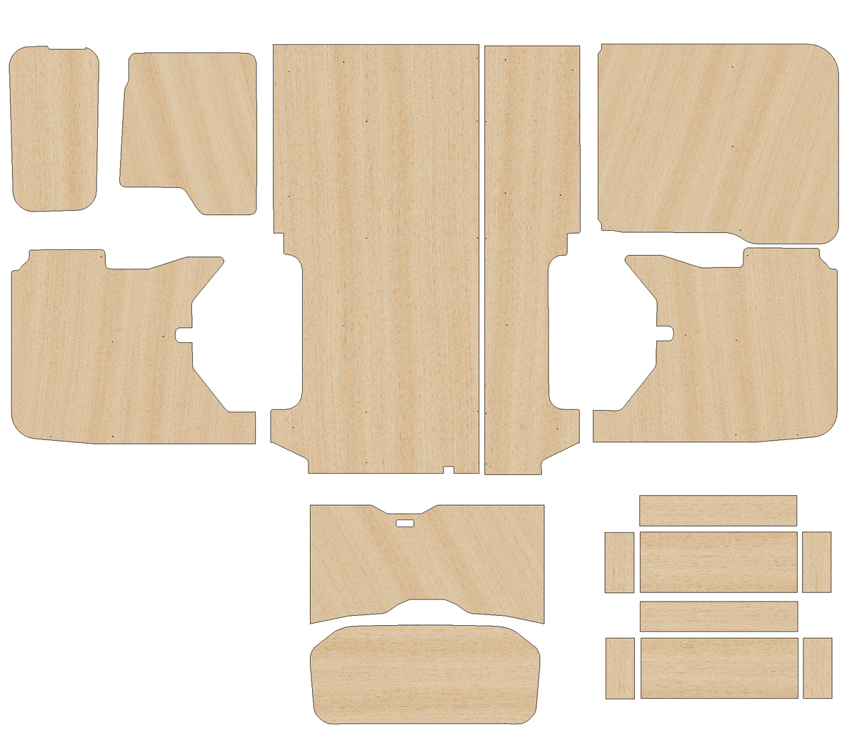 Ford Transit Custom 2013-2023  - Full Ply Lining Kit