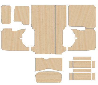 Ford Transit Custom 2013-2023  - Full Ply Lining Kit
